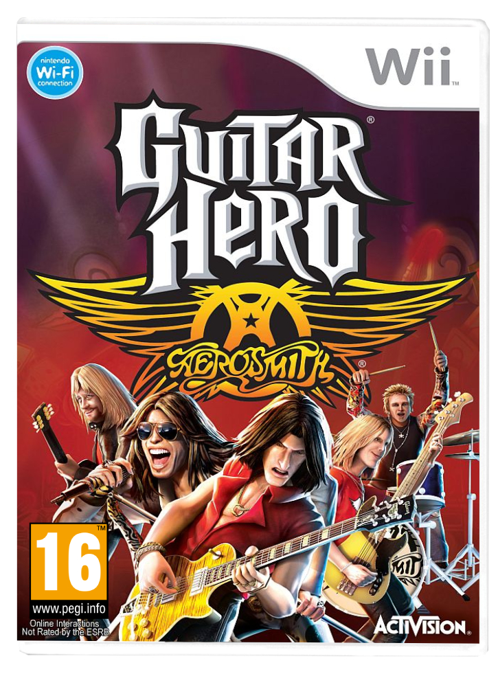 Guitar Hero Aerosmith Standalone Game /Wii