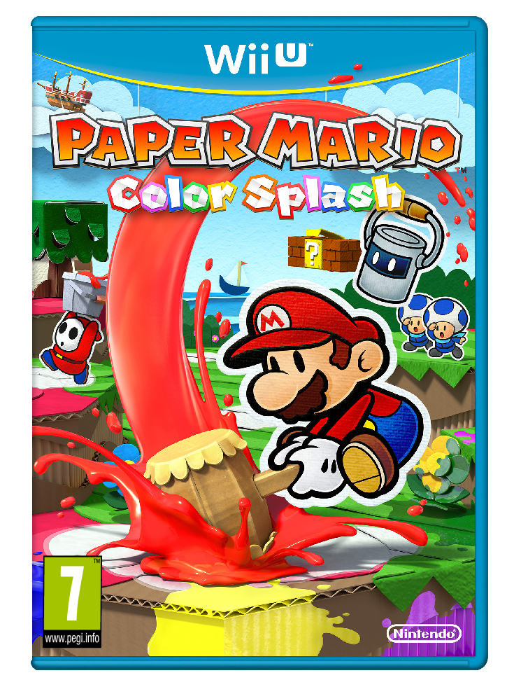 Paper Mario Color Splash /Wii-U