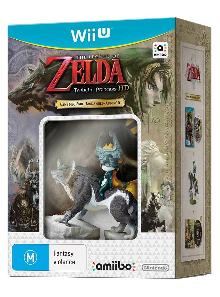 The Legend of Zelda: Twilight Princess HD + Soundtrack & Wolf Link Amiibo (AUS) /Wii-U