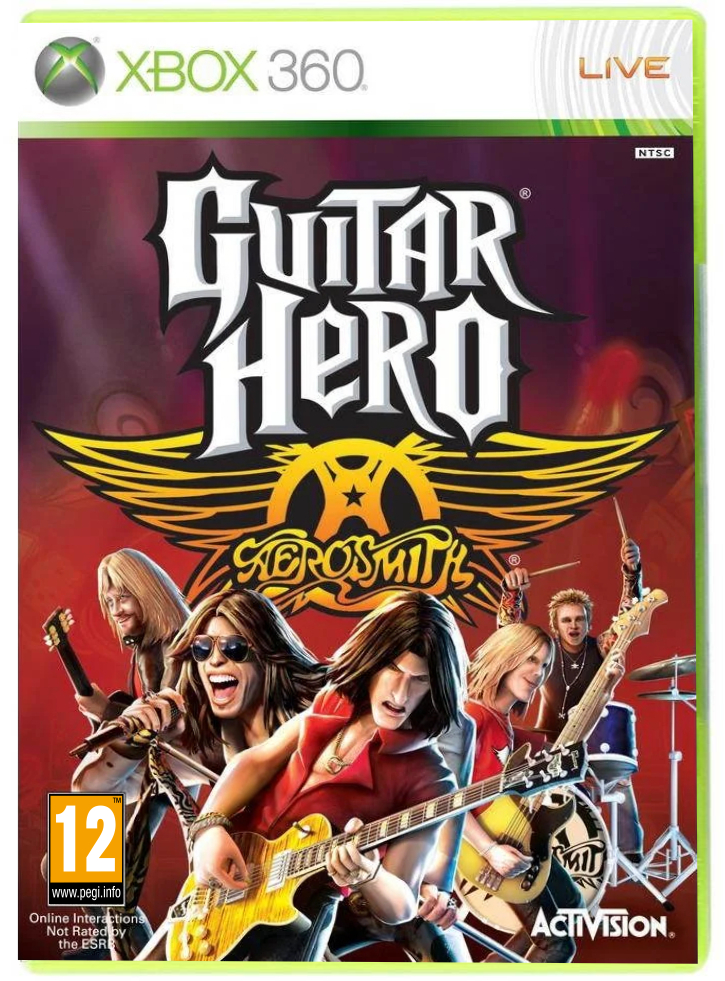 Guitar Hero Aerosmith Standalone Game /X360