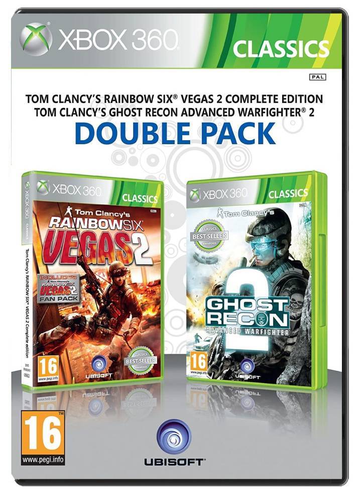 Rainbow Six Vegas 2 & Ghost Recon Advanced Warfighter 2 (Double Pack) /X360