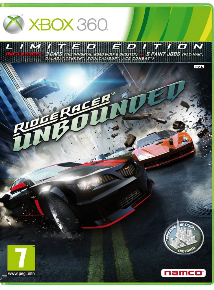 Ridge Racer Unbounded Limited Edition /X360