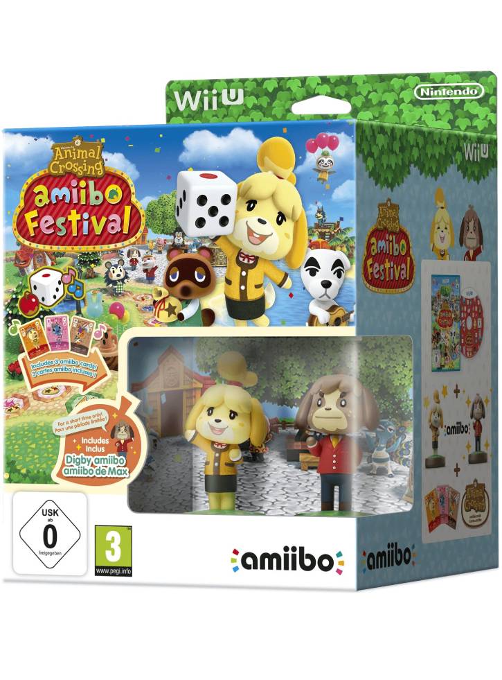 Figurina Animal Crossing Amiibo Festival +Amiibo +3 Cards (WII-U)