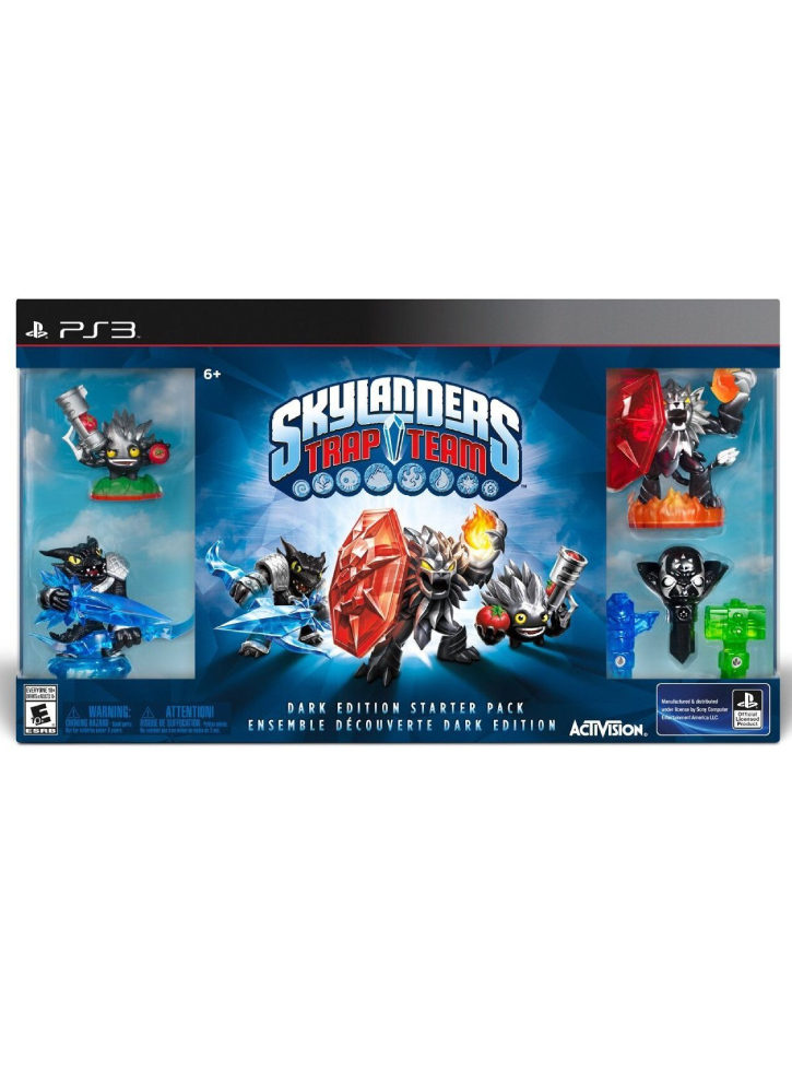 Skylanders Trap Team Starter Pack Dark Edition PS3