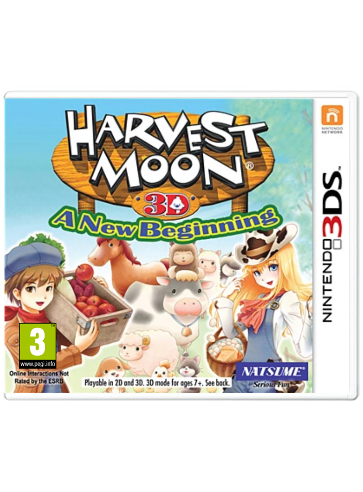 Harvest Moon: A New Beginning /3DS