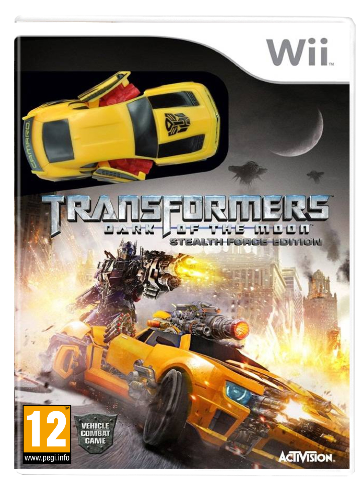 Transformers: Dark of the Moon Bundle with Toy /Wii