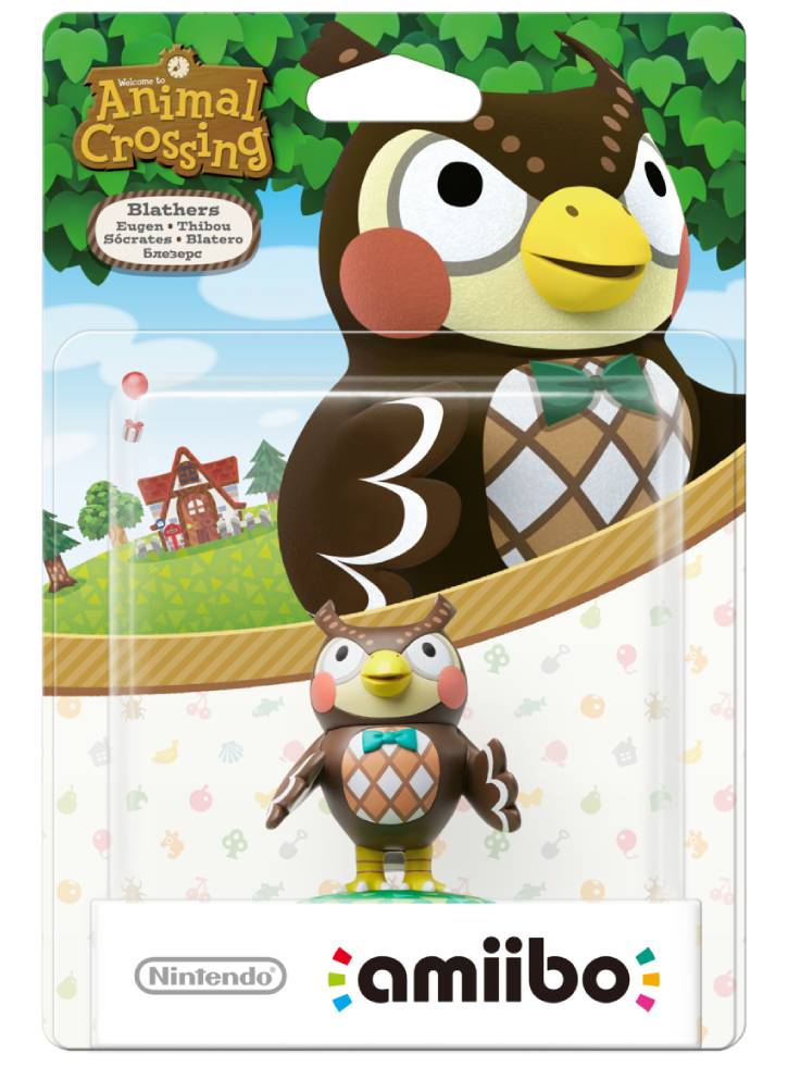 Figurina Nintendo Amiibo Character  Blathers (Animal Crossing)
