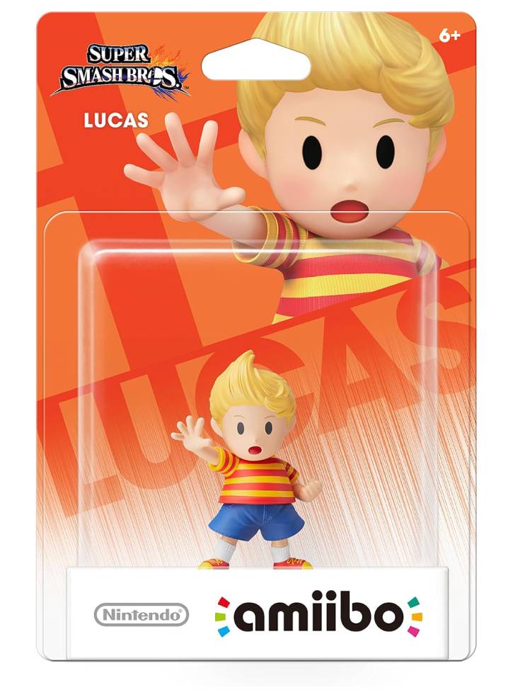 Figurina Lucas (super Smash Bros. Marca Nintendo Amiibo)