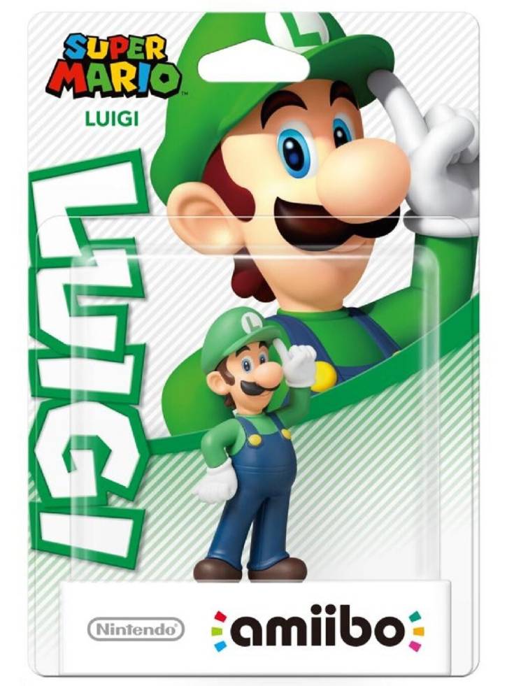Figurina Nintendo Amiibo Luigi (Super Mario Collection)