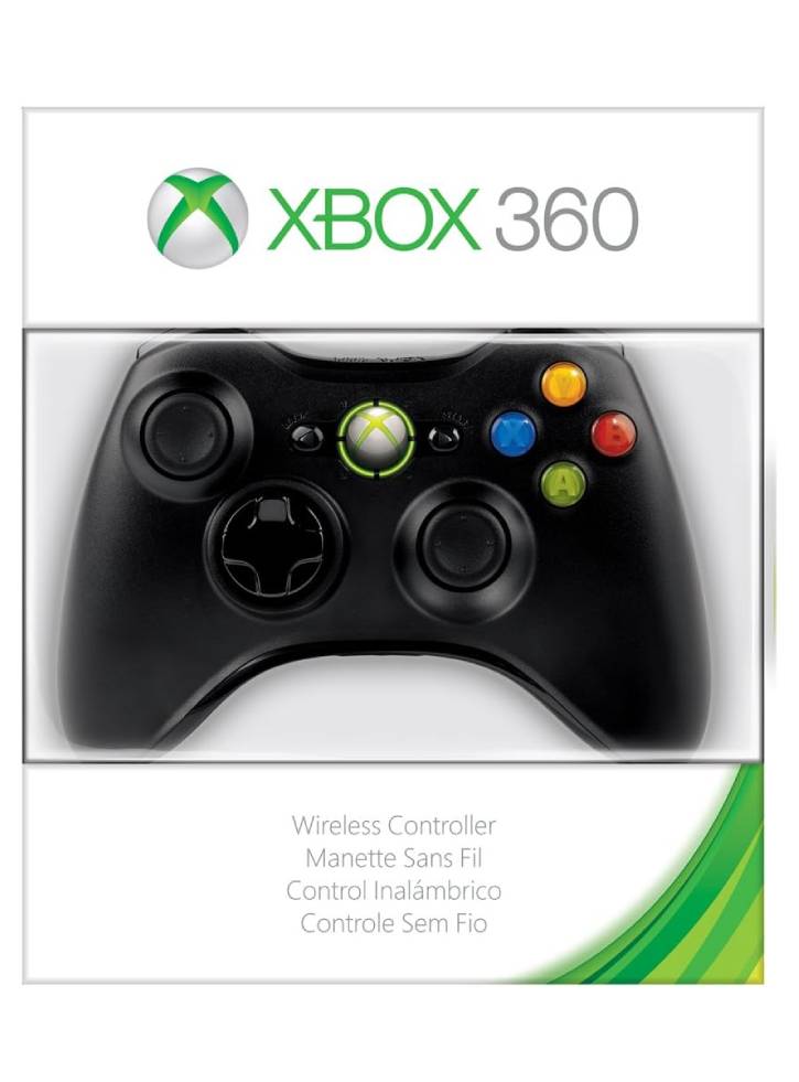 Wireless Controller (black) - Xbox 360
