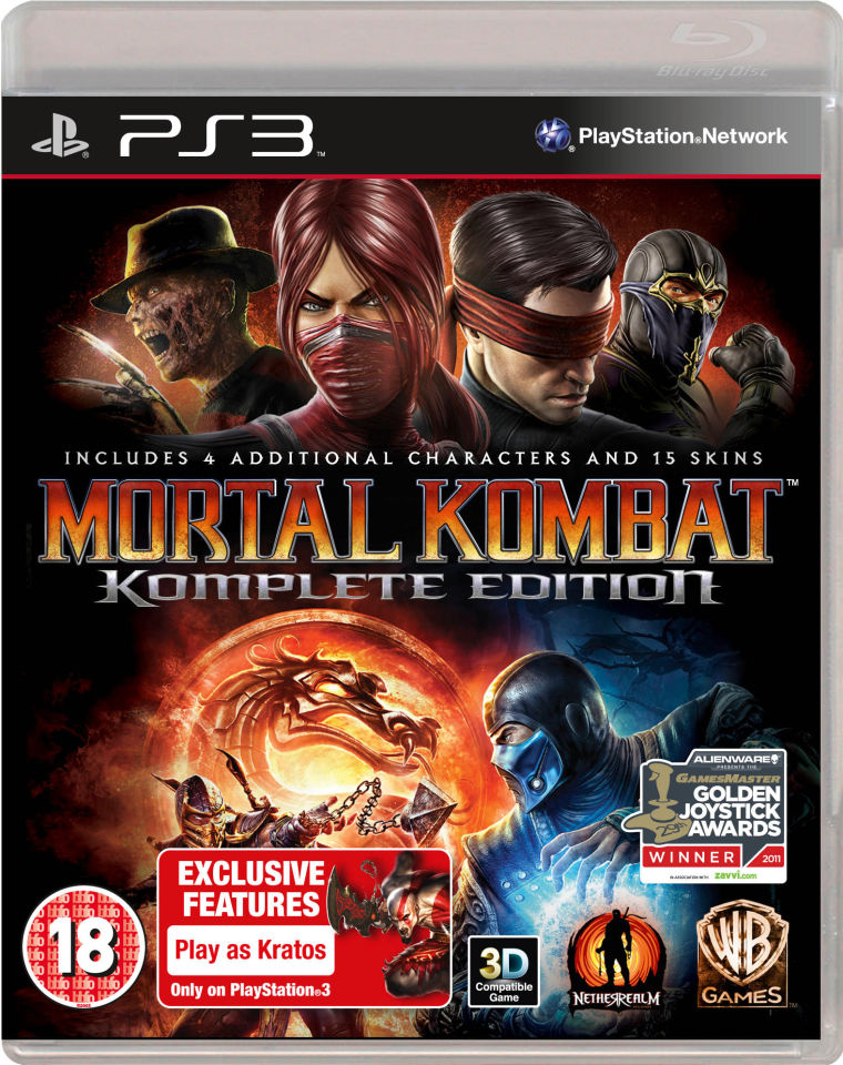 PS3 Mortal Kombat Komplete Edition