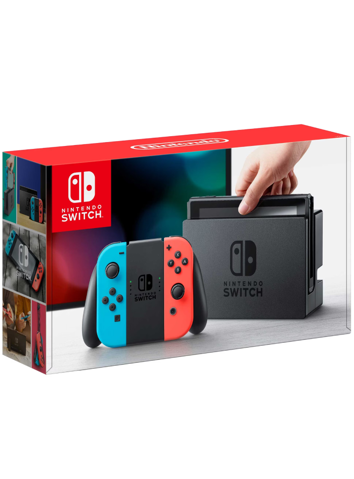 Consola NINTENDO SWITCH + 2 controllere ( Red & Blue ) - Nintendo Switch