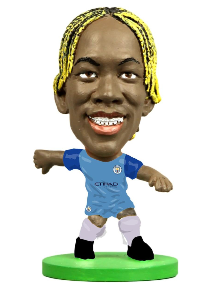Soccerstarz - Man City Bacary Sagna - Home Kit (2017