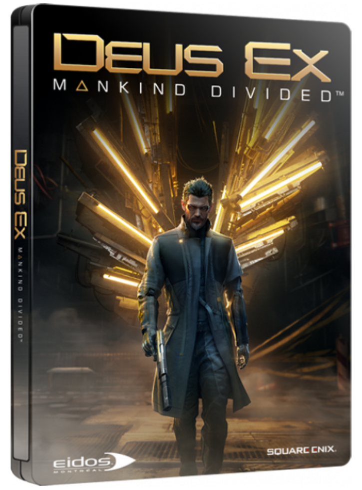 Deus Ex: Mankind Divided (STEELBOOK CASE ONLY: GAME