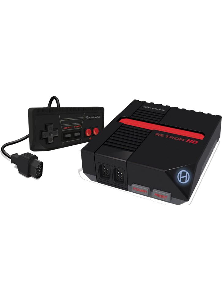 RetroN 1 HD Gaming Console for PAL/NTSC NES Cartridg(USB Charge Cable Inc.) (Black) /Retro