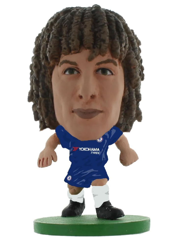 Soccerstarz - Chelsea David Luiz - Home Kit (2018 ve