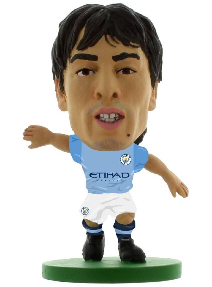 Soccerstarz - Man City David Silva - Home Kit (2018