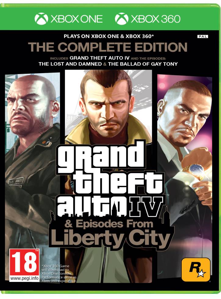 Grand Theft Auto IV Complete Edition (Plays on Xbox
