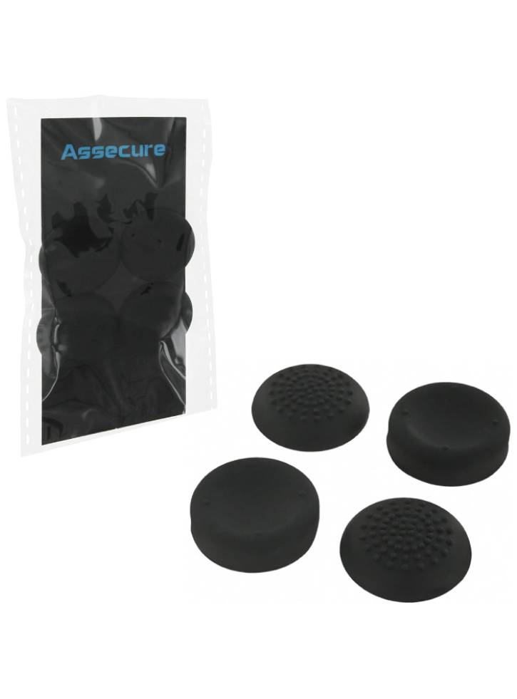 Silicone Thumb Grips Concave & Convexe Negru - PS4