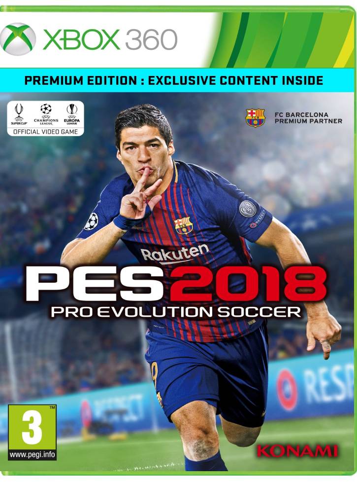 Pro Evolution Soccer 2018 Premium Edition Xbox 360