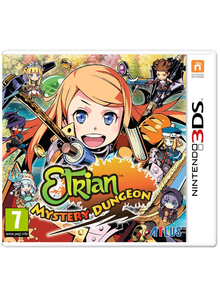 ETRIAN MYSTERY DUNGEON 3DS