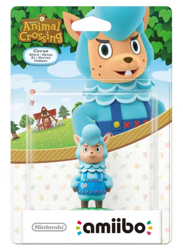 Figurina Nintendo Amiibo Animal Crossing - Cyrus