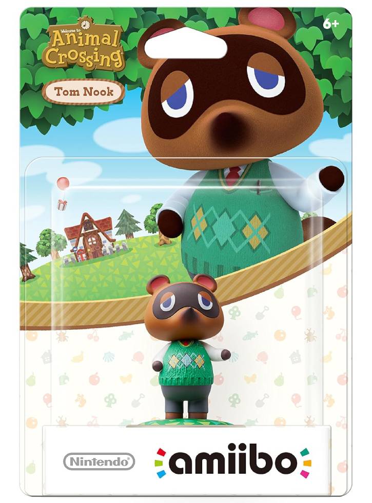 Figurina Animal Crossing Tom Nook Marca Nintendo Amiibo