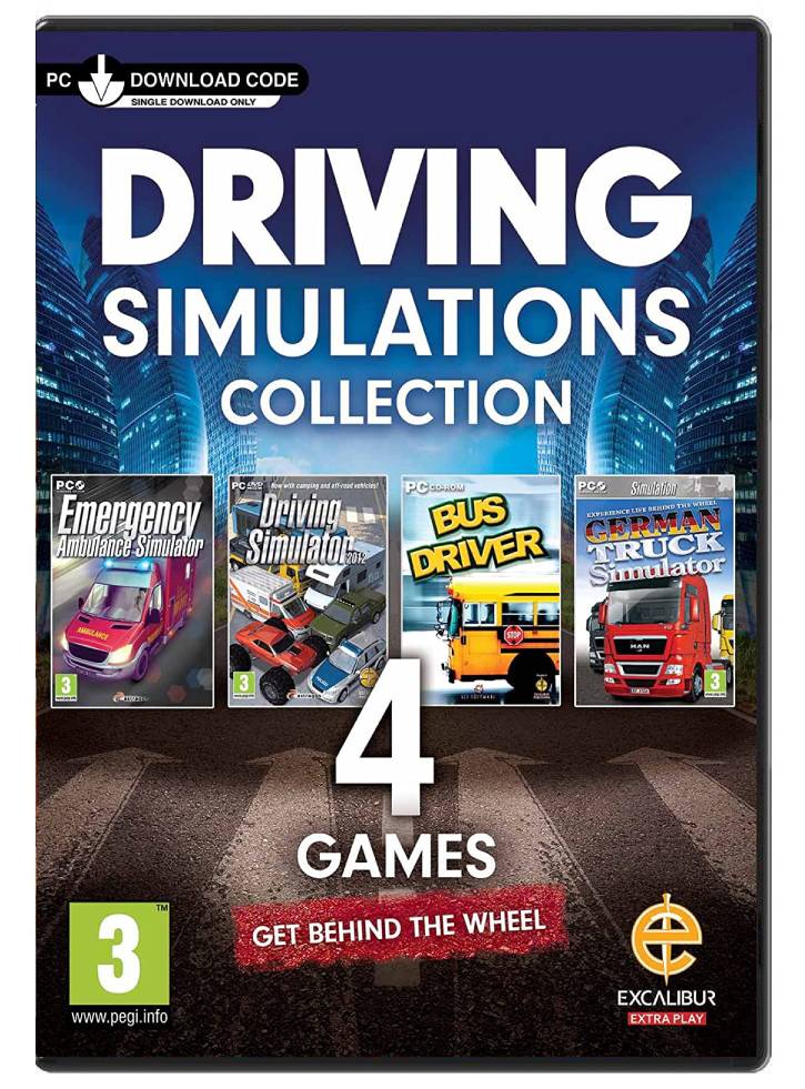 DRIVING SIMULATIONS COLLECTION PC EN EU PEGI