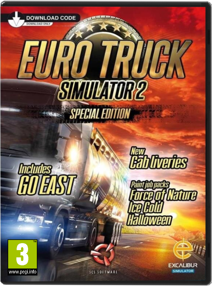 EURO TRUCK SIMULATOR 2 SPECIAL EDITION PC EN EU PEGI