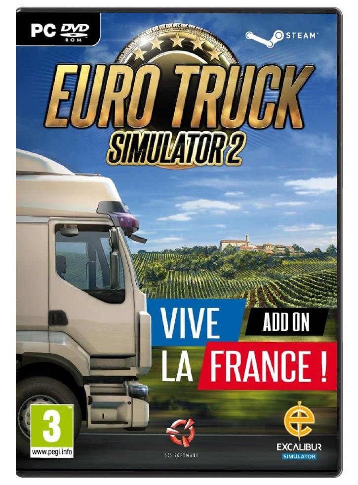 EURO TRUCK SIMULATOR 2: VIVE LA FRANCE ADD-ON PC EN