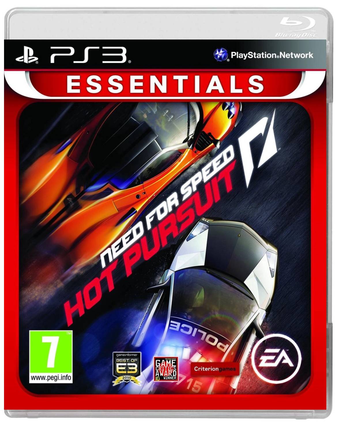 NEED FOR SPEED HOT PURSUIT PS3 ESSENTIALS EN