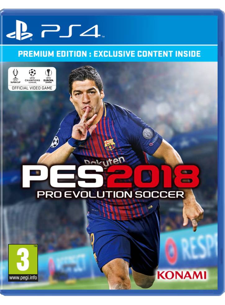 PRO EVOLUTION SOCCER 2018 PREMIUM EDITION PS4