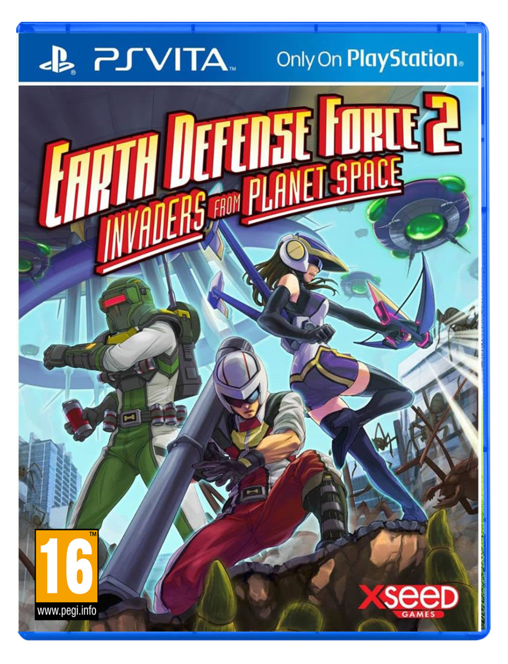 EARTH DEFENSE FORCE 2: INVADERS FROM PLANET SPACE PS