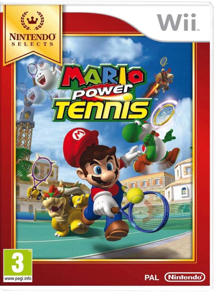 MARIO POWER TENNIS WII SELECTS EN PEGI