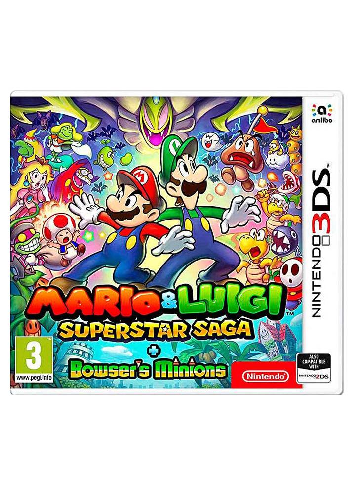 MARIO & LUIGI: SUPERSTAR SAGA + BOWSERS MINIONS 3DS