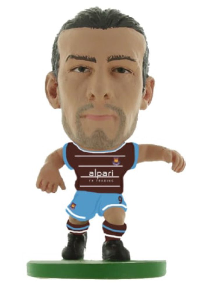 Soccerstarz - West Ham Andy Carroll Home Kit (2014 v