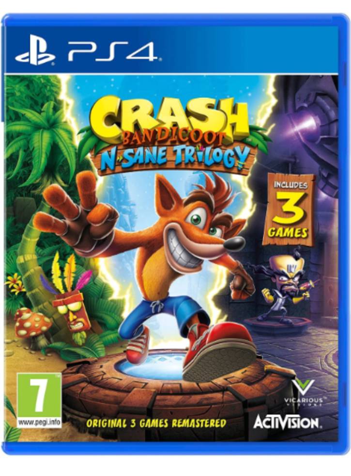 Crash Bandicoot N. Sane Trilogy /PS4