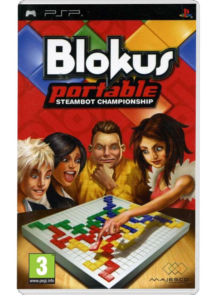 Blokus Prortable Steambot Champion /PSP