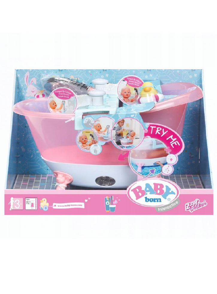 Baby Born - Interactive Bathtub with Foam
