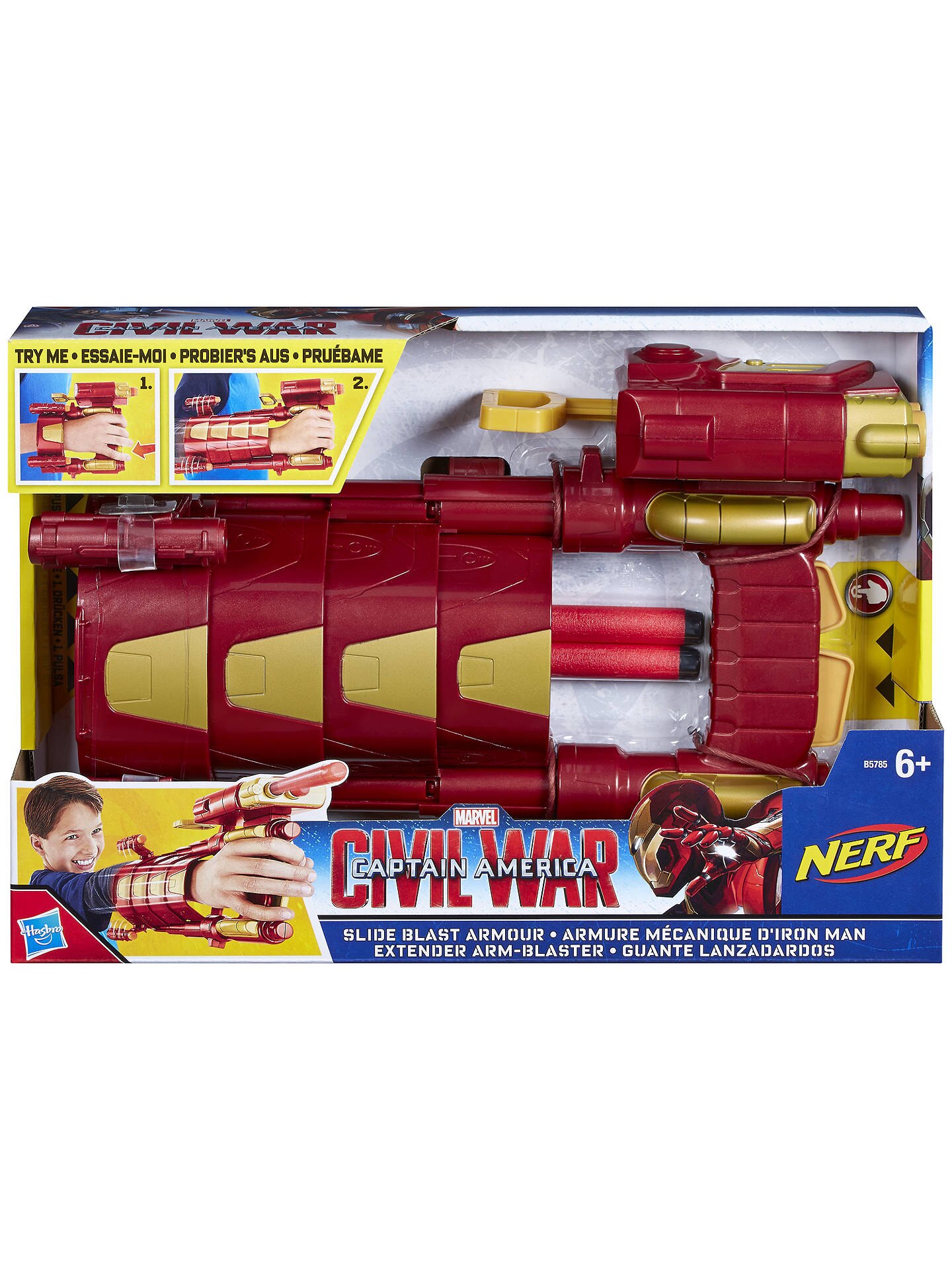 Captain America Slide Blast Armour
