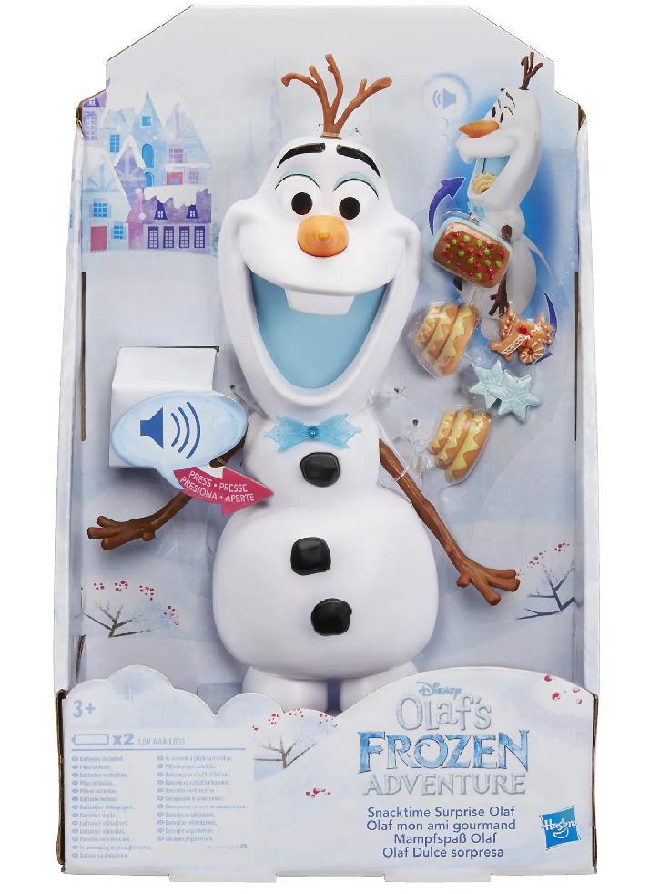 Frozen Snacking and Talking Olaf