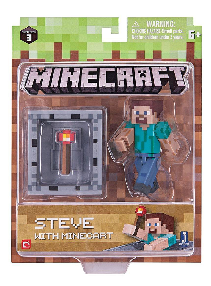 MineCraft Action Figure - Steve With Minecraft