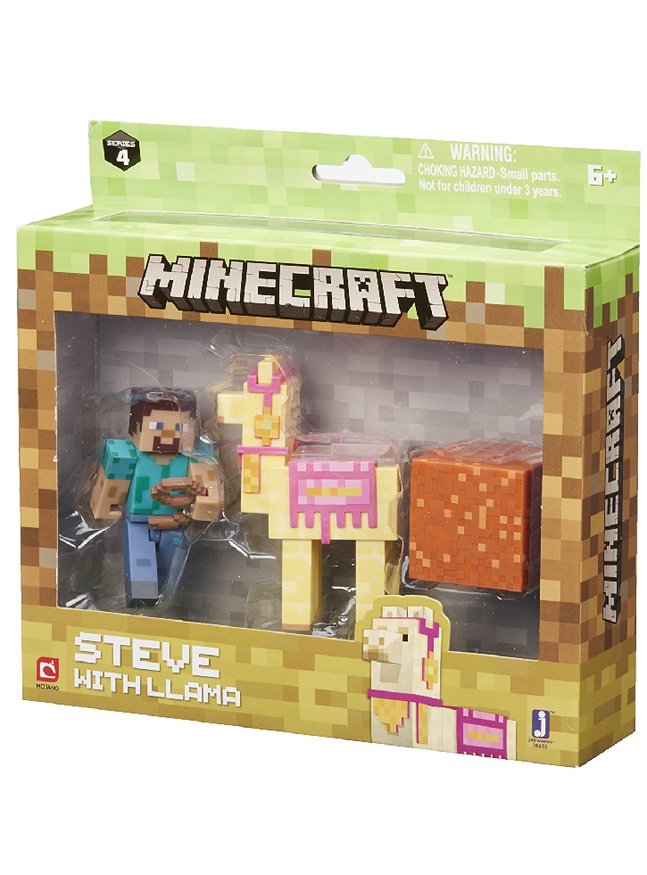 Set figurine Minecraft Steve With Llama (16602)