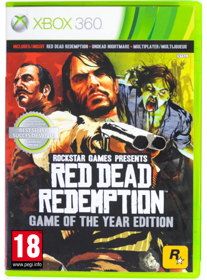 Red Dead Redemption Game of the Year /X360