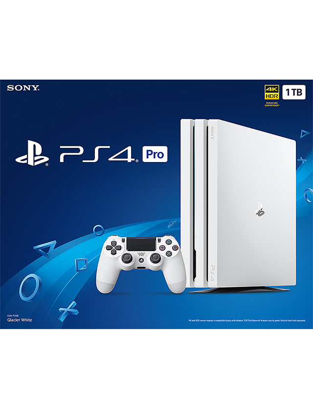 PS4 Glacier White 1TB