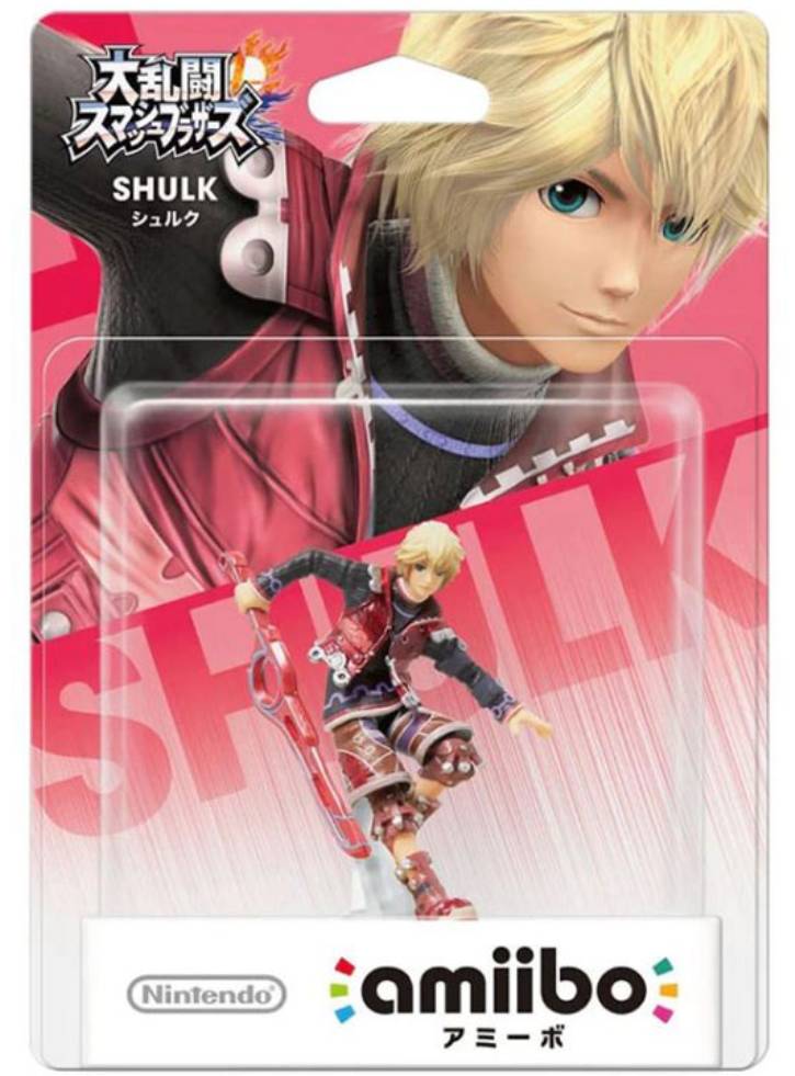 Figurina Super Smash Bros Shulk Marca Nintendo Amiibo