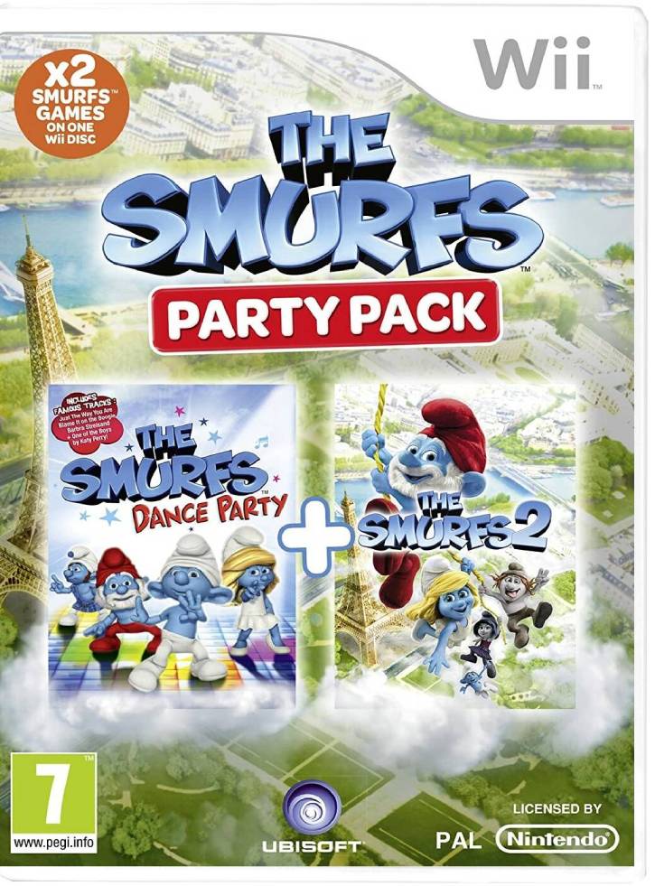 COMPILATION SMURFS 1 & 2 - WII