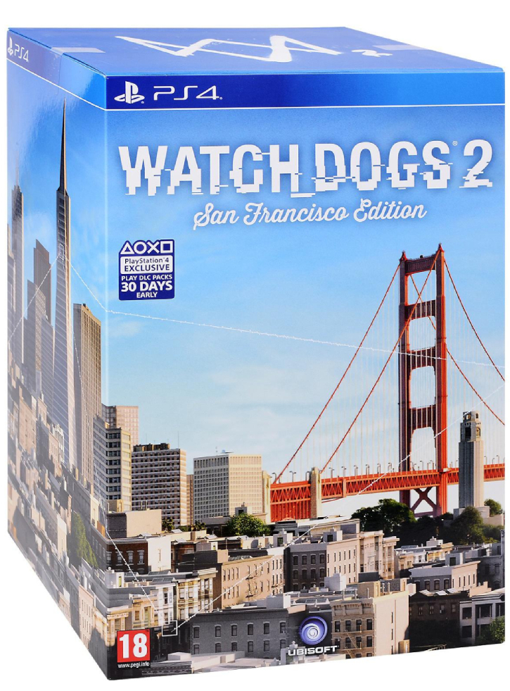 WATCH DOGS 2 SAN FRANCISCO EDITION - PS4
