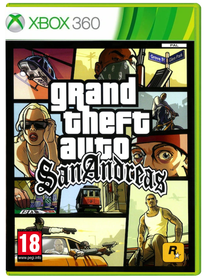 GRAND THEFT AUTO SAN ANDREAS - XBOX360