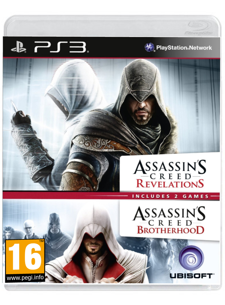 COMPILATION ASSASSINS CREED REVELATIONS & ASSASSINS CREED BROTHERHOOD - PS3